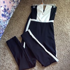 black/white jumpsuit NEW WITH TAGS